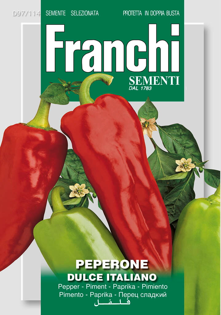Franchi Peper Zaden Peperone Dulce Italiano