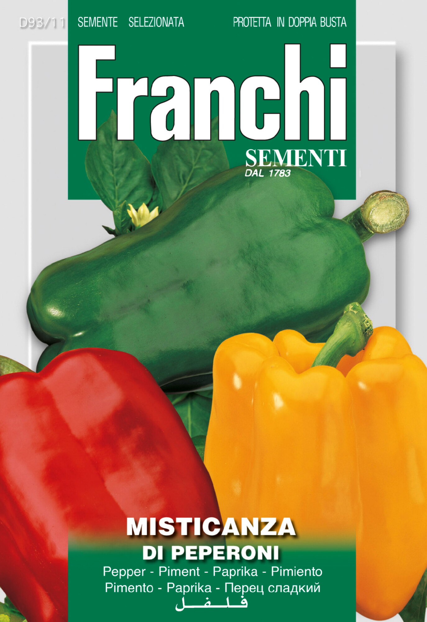 Franchi Paprika Zaden Peperone Tris