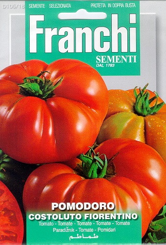Franchi Vleestomaat Zaden Pomodoro Costoluto Fiorentino