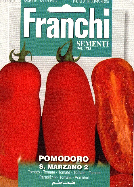 Franchi Tomaat Zaden Pomodoro San Marzano 2