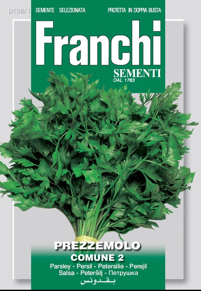 Franchi Peterselie Zaden Prezzemolo Comune 2