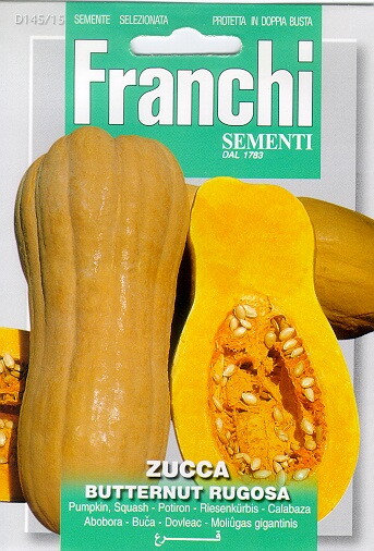 Franchi Pompoen Zaden Zucca Butternut Rugosa