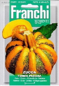 Franchi Pompoen Zaden Zucca Tonda Padana