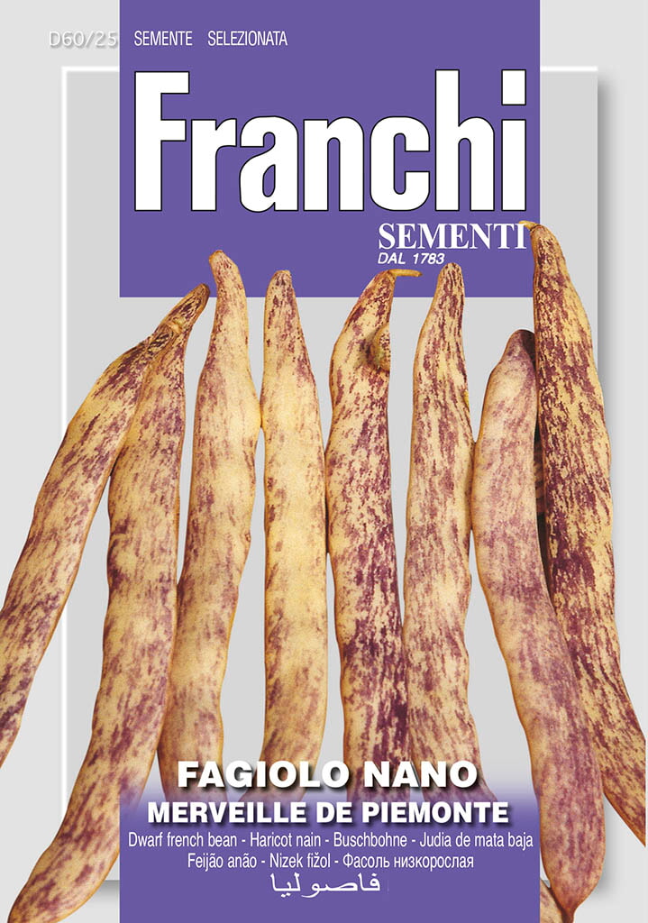 Franchi Fagiolo Nano Zaden Merveille De Piemonte