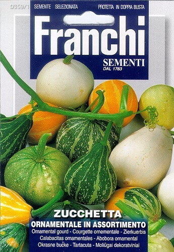 Franchi Sierkalebas Zaden Zucchetta Ornamentale