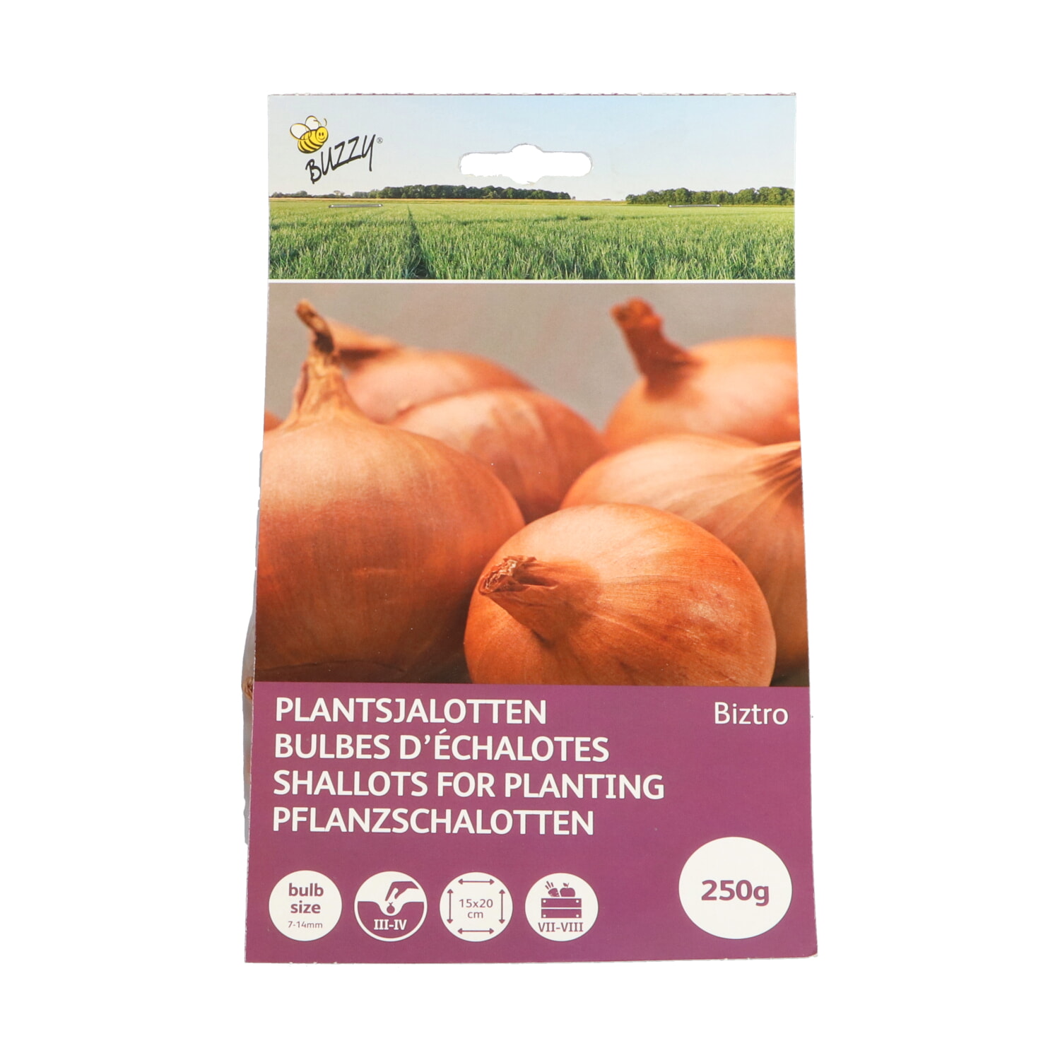 Plantsjalotten Biztro met Capper 250gr
