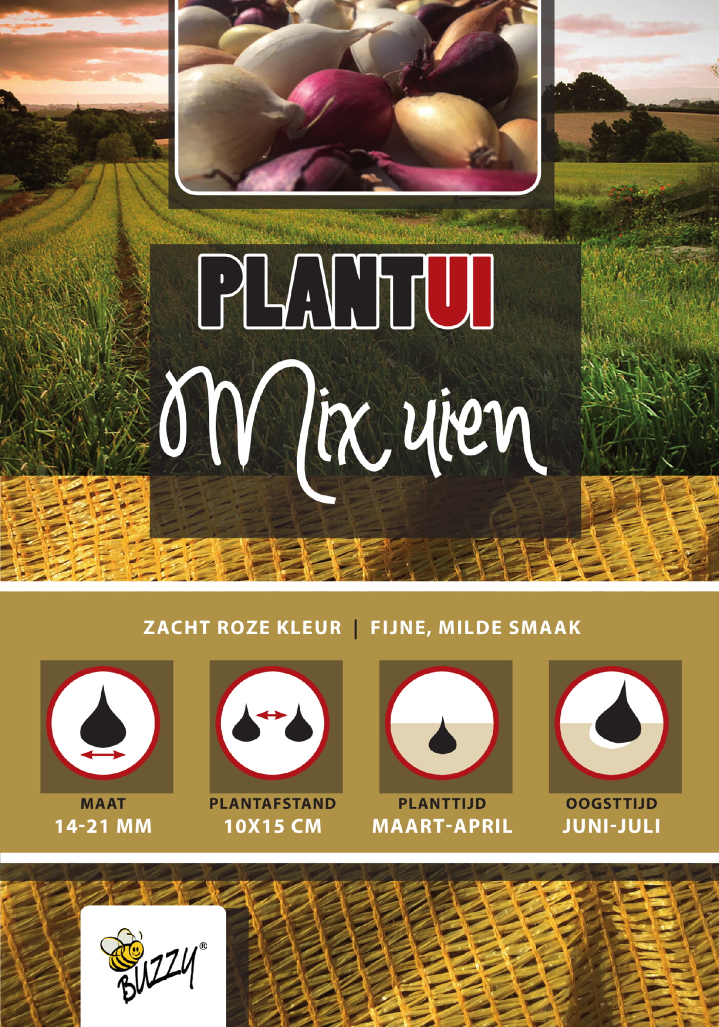 Plantuien gemengd (rood, geel, wit) 250gr