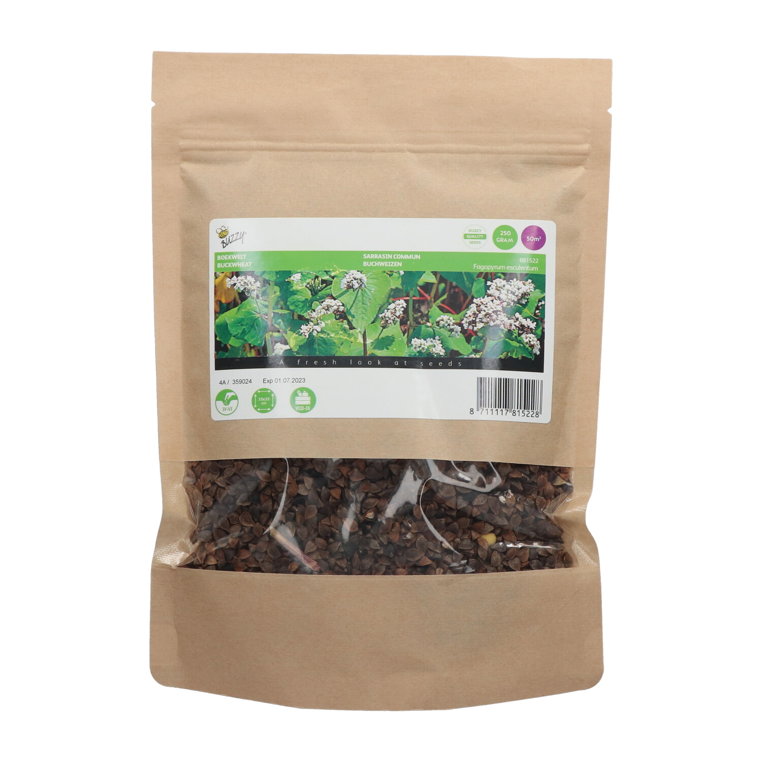 Buzzy Groenbemester Zaden Boekweit 250g