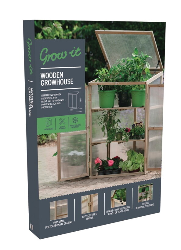 Grow-It Kweekkas Hout