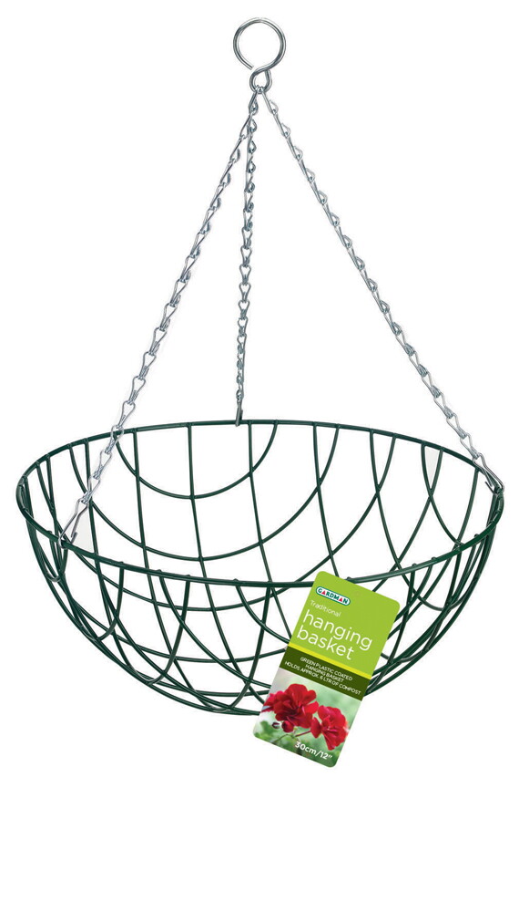 Gardman Hanging Basket Groen 30cm