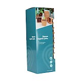 SOGO Biologische Potjes 8cm Vierkant 10st.