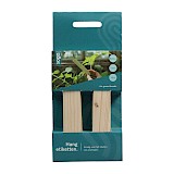 SOGO Hangetiket hout 10cm 14st