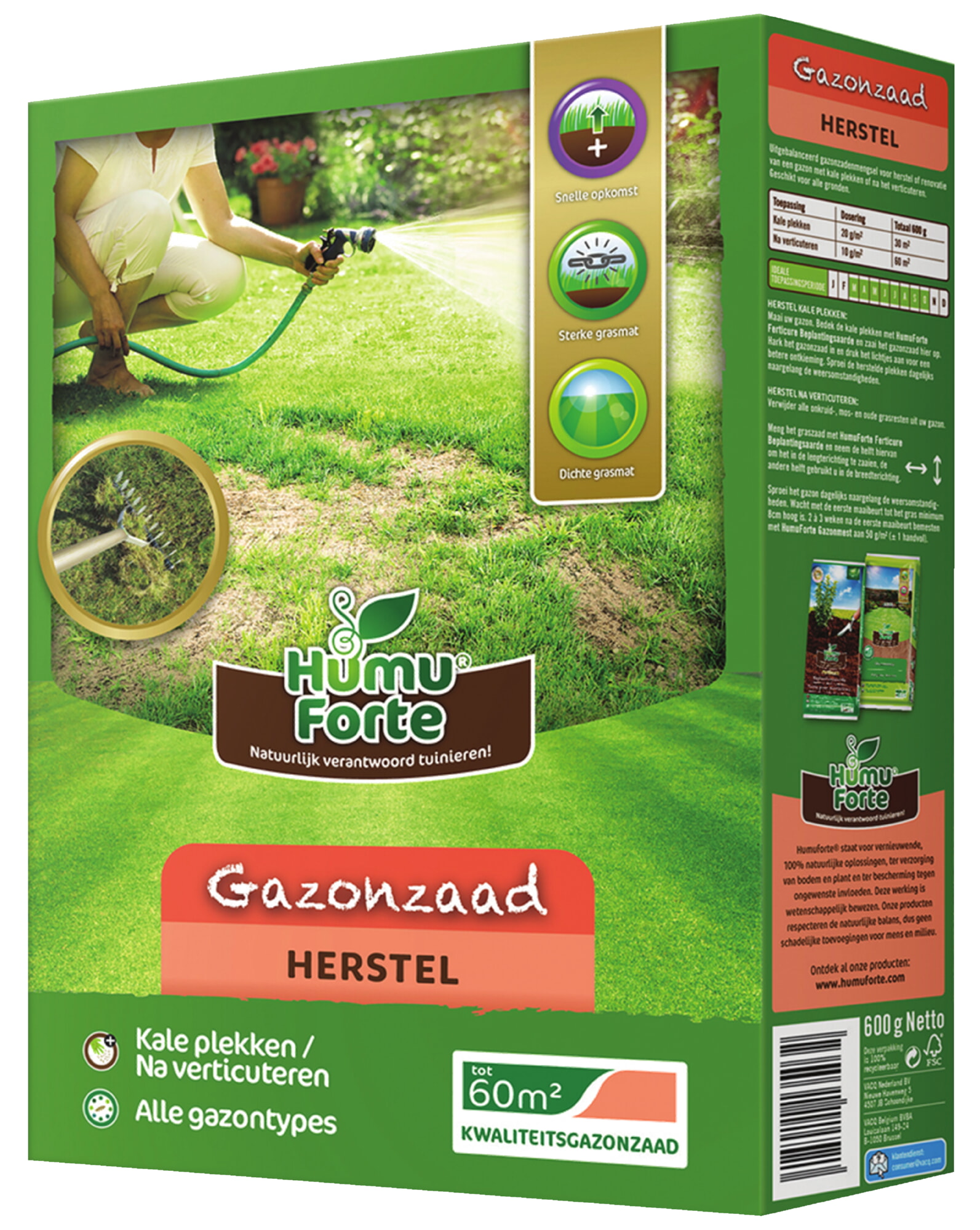 HumuForte Herstel graszaad 600g