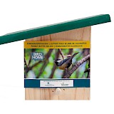 Vogelbescherming Pindakaas Feeder met schuin dakje