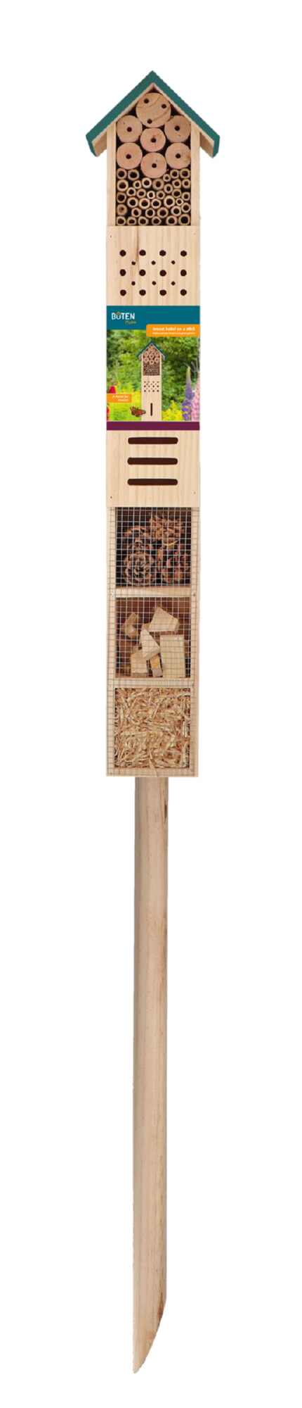 Bûten Home Insecten Hotel op paal 150cm