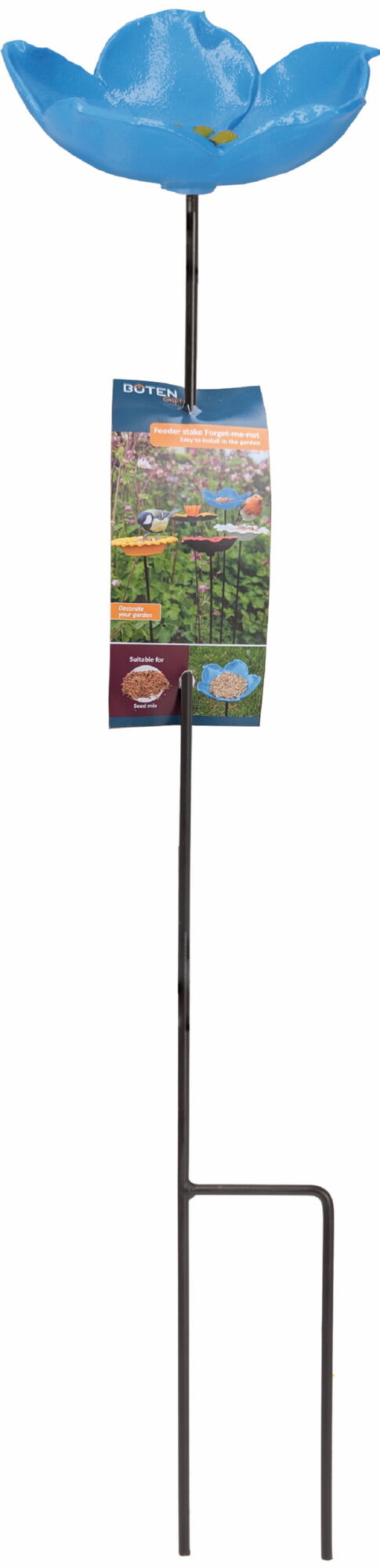 Bûten Gift Feeder Stake Vergeet-me-niet