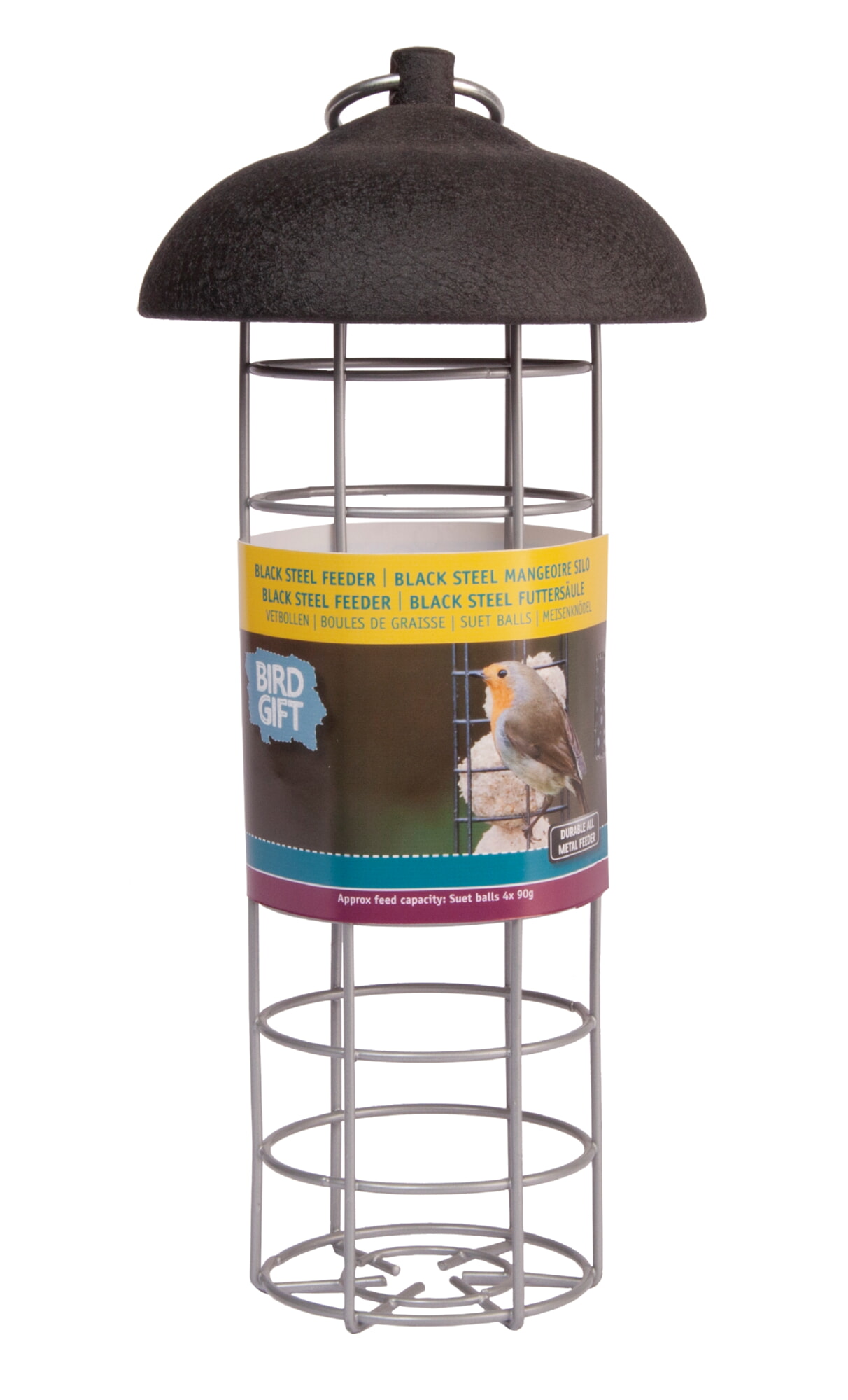 Bûten Gift Blacksteel Vetbol feeder