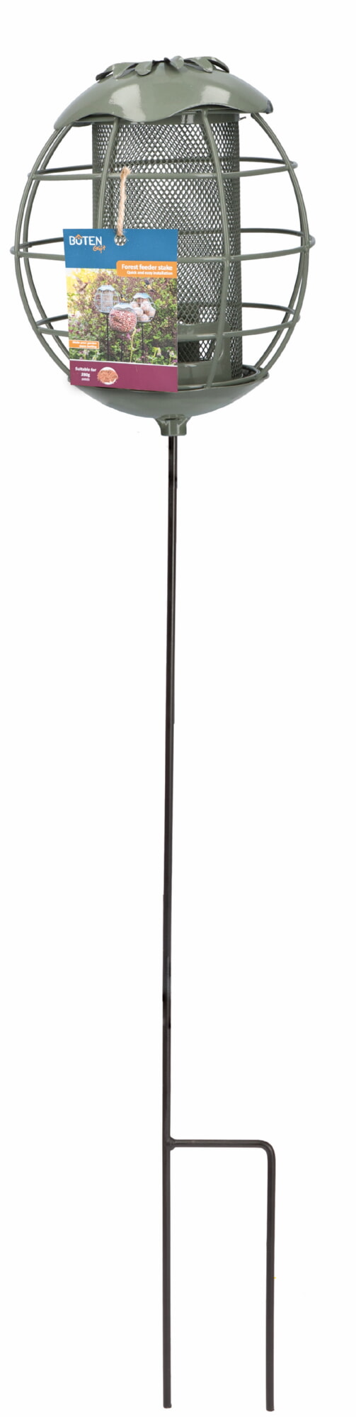 Bûten Gift Feeder stake zaad Forest