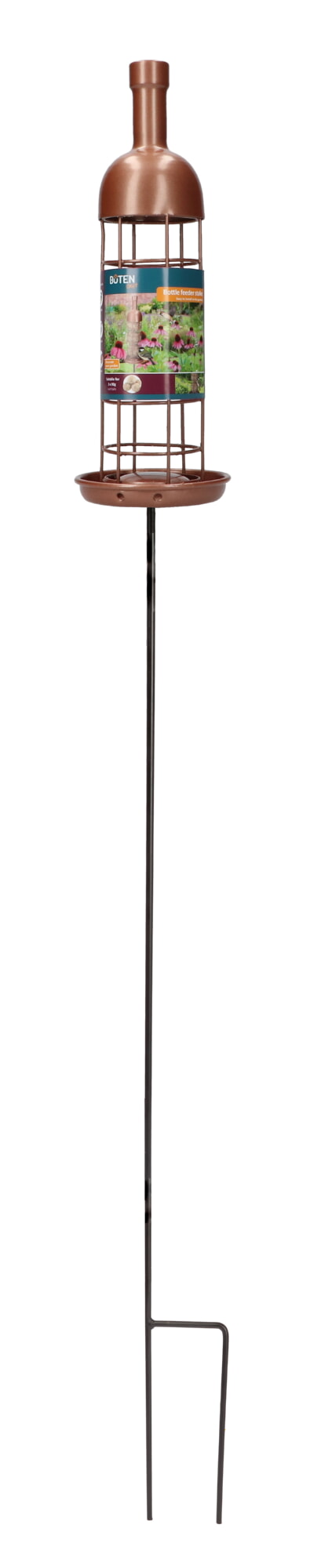 Bûten Gift Bottle Feeder Stake - vetbollen
