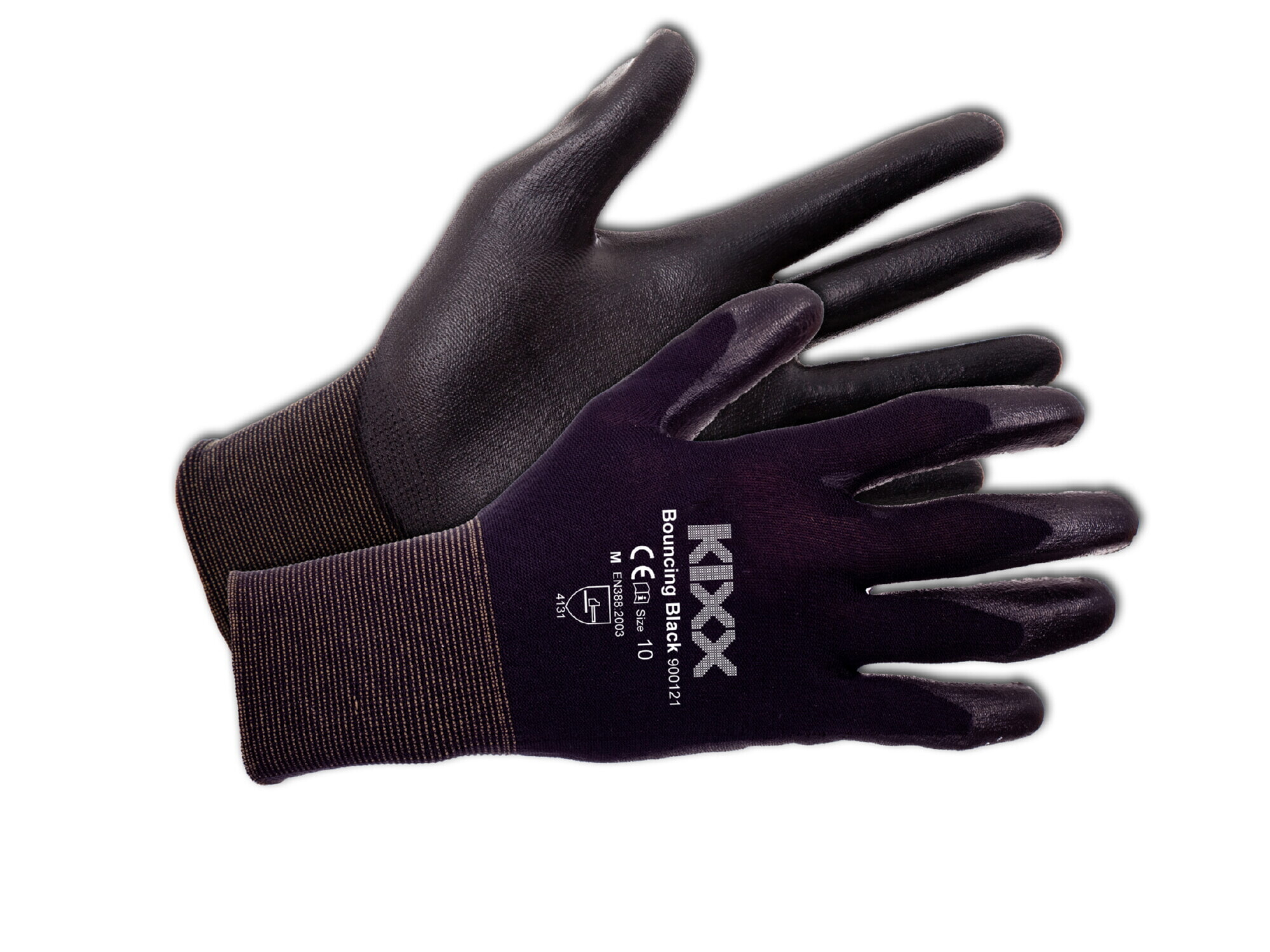 Kixx Handschoen Bouncing Black maat 10 Zwart