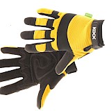 Kixx Handschoen Brick maat 10 Geel/Zwart