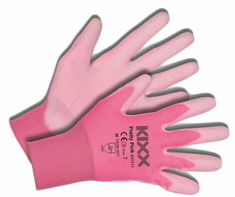 Kixx Handschoen Pretty Pink maat 7 Roze