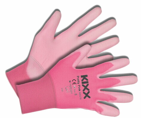 Kixx Handschoen Pretty Pink maat 8 Roze