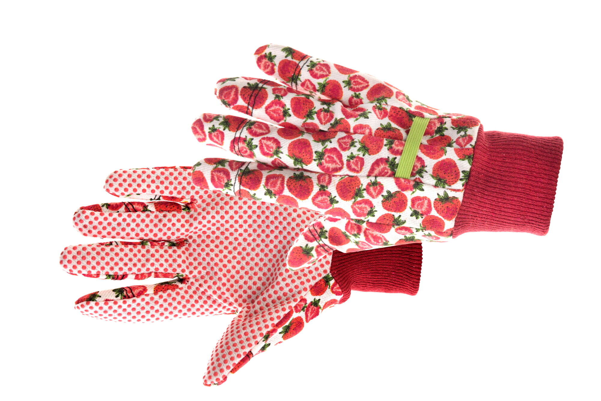 Kixx Handschoen Fresh Fruit maat 8 Rood/wit