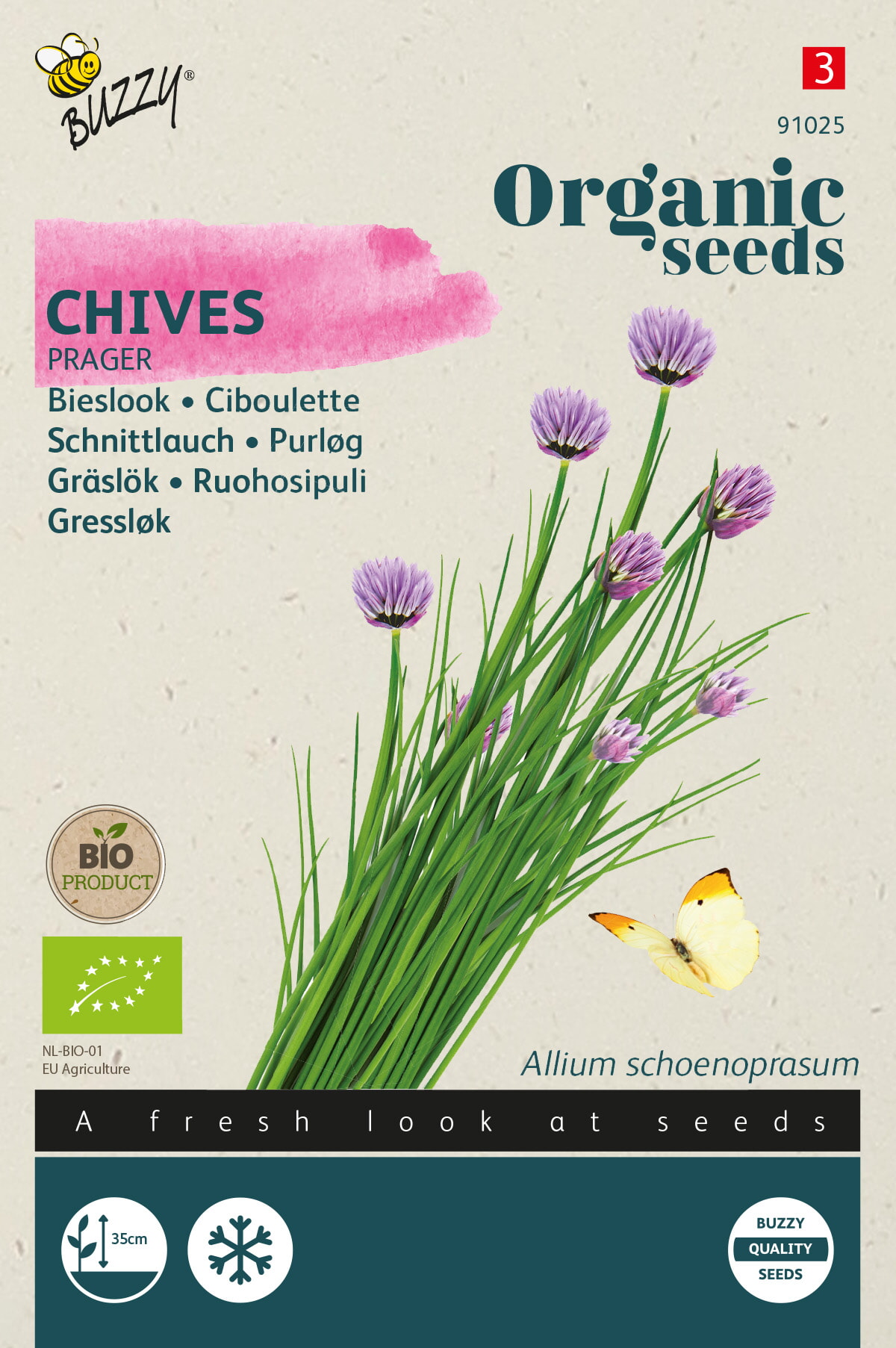 Buzzy Biologische Bieslook Zaden Prager