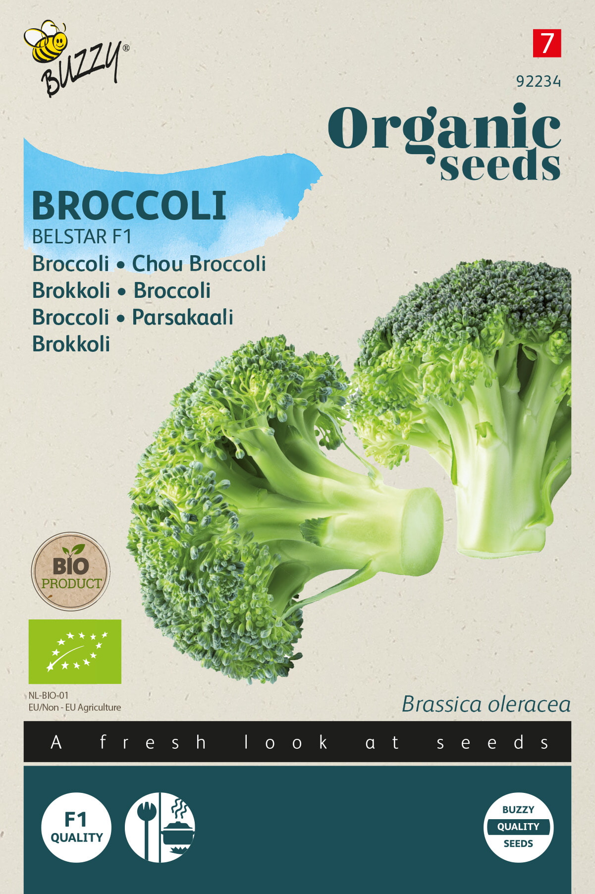 Buzzy Biologische Broccoli Zaden Belstar F1