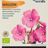 Buzzy Biologische Lavatera Zaden Rose Rood