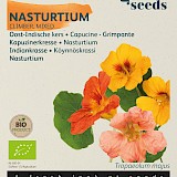 Buzzy Biologische Tropaeolum Zaden Oost Indische Kers Enkelbloemig