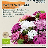 Buzzy Biologische Dianthus Zaden Duizendschoon Mix