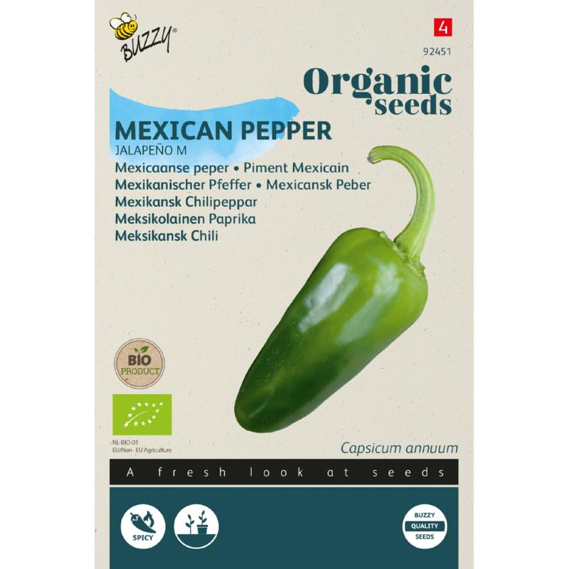 Buzzy Biologische Peper Jalapeno