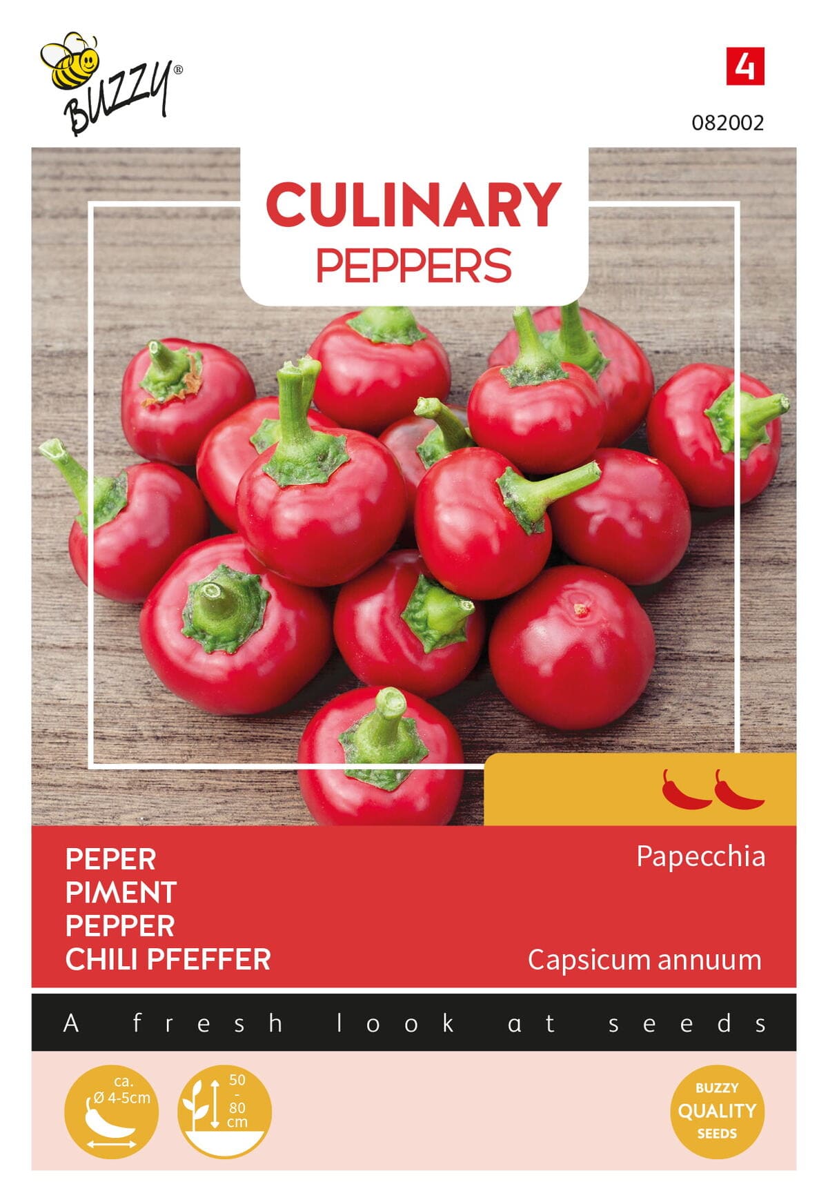 Buzzy Culinary Peper Zaden Papecchia