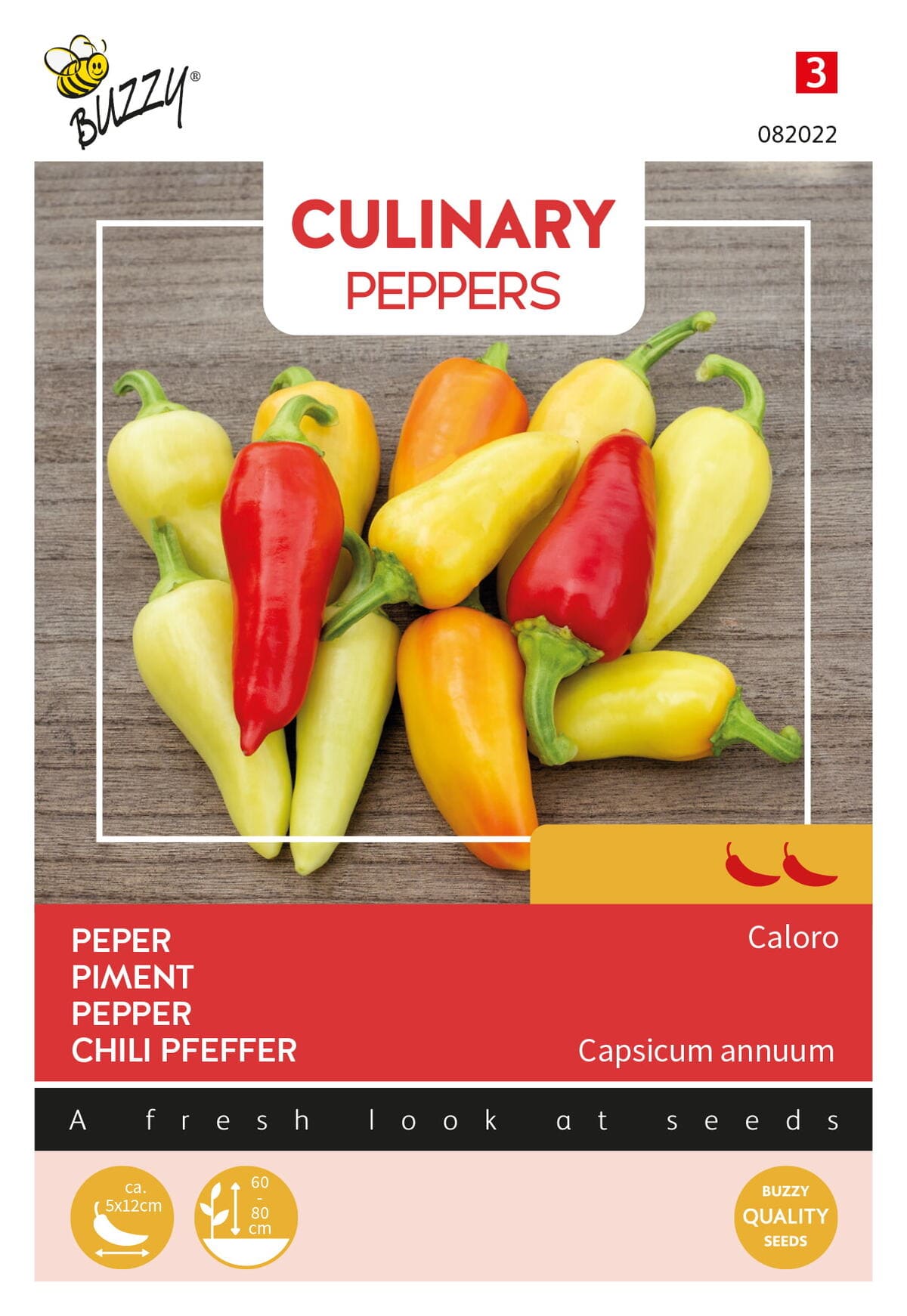 Buzzy Culinary Peper Zaden Caloro
