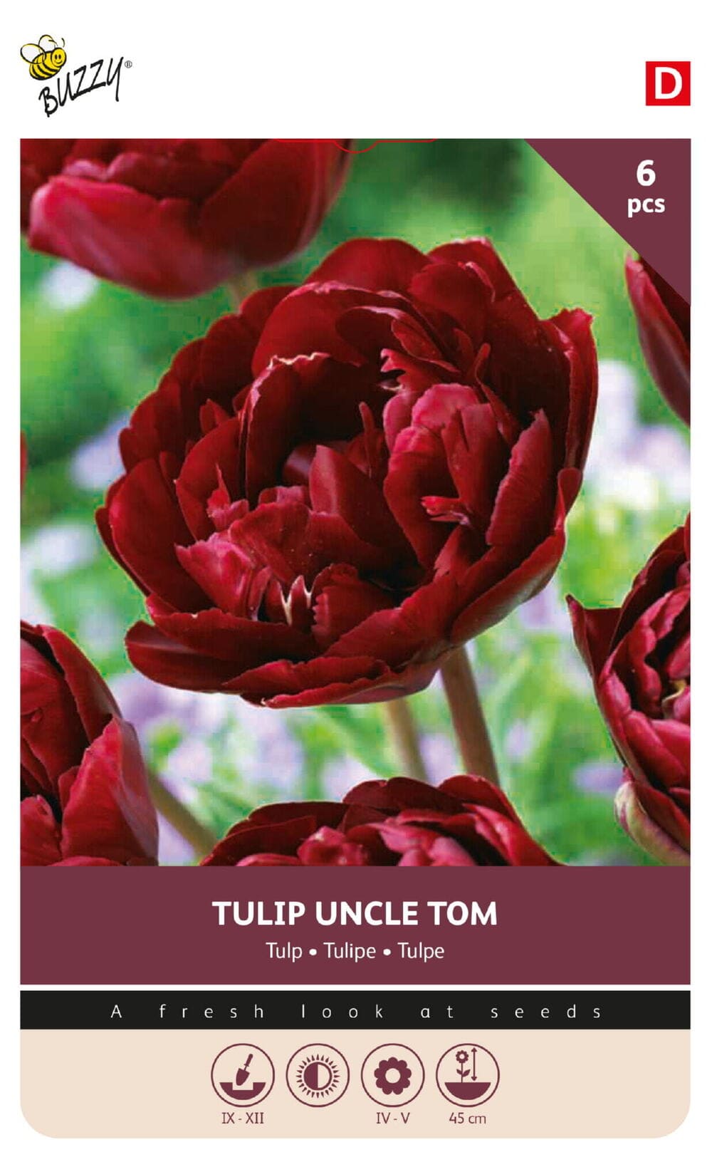 Tulpenbollen Uncle Tom 6st.