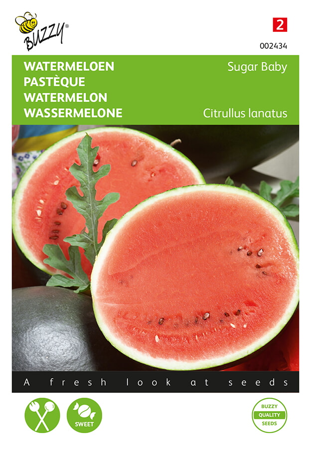Buzzy Watermeloen Zaden Sugar Baby
