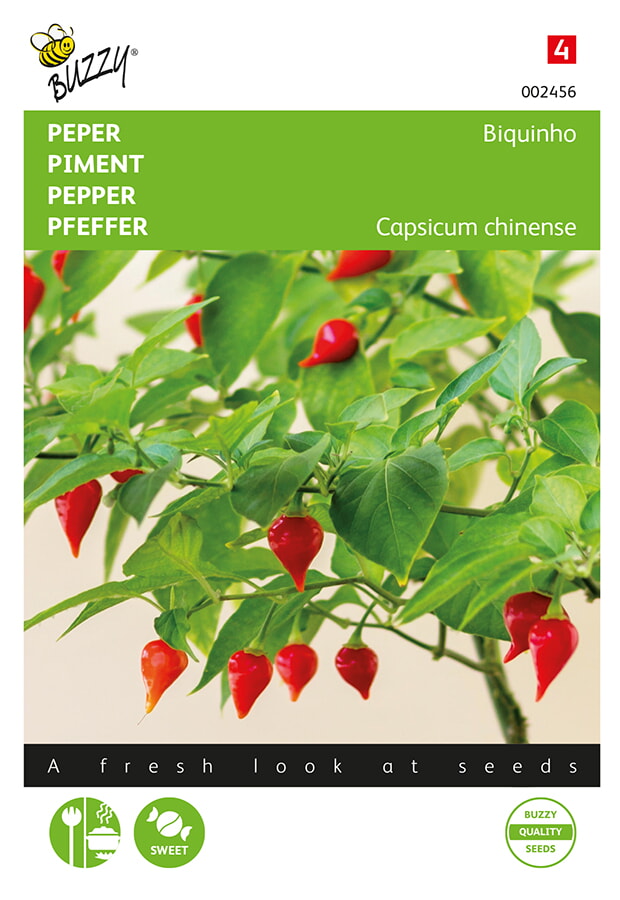 Buzzy Peper Zaden Biquinho