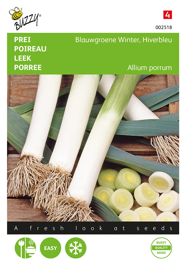 Buzzy Prei Zaden Blauwgroene Winter Hiverbleu