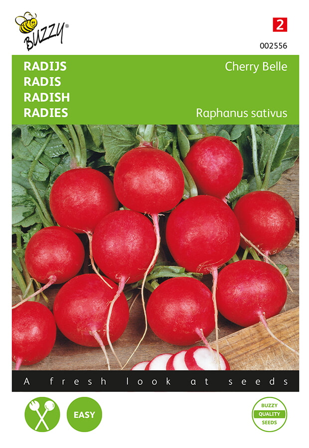 Buzzy Radijs Zaden Cherry Belle