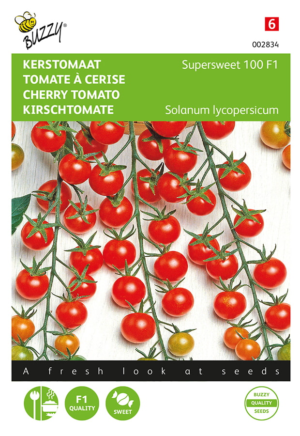 Buzzy Kerstomaat Zaden Supersweet 100 F1
