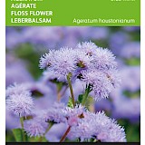 Buzzy Ageratum Zaden Blue Mink