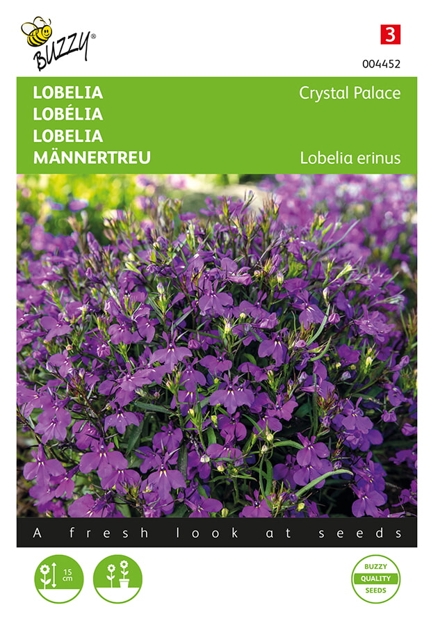 Buzzy Lobelia Zaden Crystal Palace