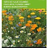 Buzzy Kleurrijk Bloementapijt Zaden Annual