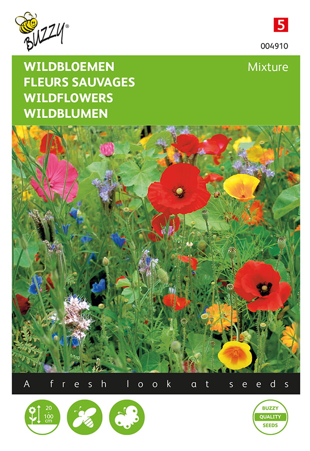 Buzzy Wildbloemen Mengsel Zaden Mixture