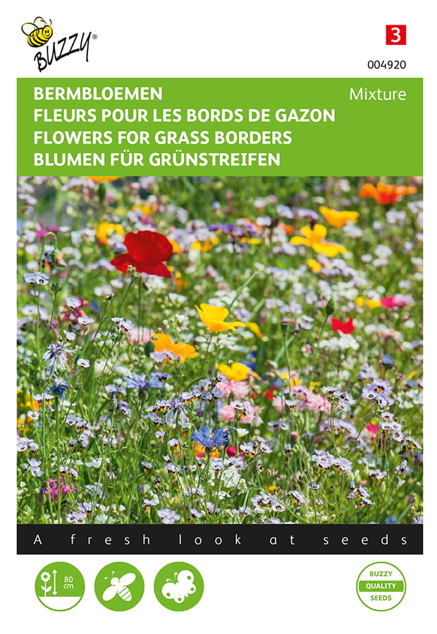 Buzzy Bermbloemen Zaden Mixture