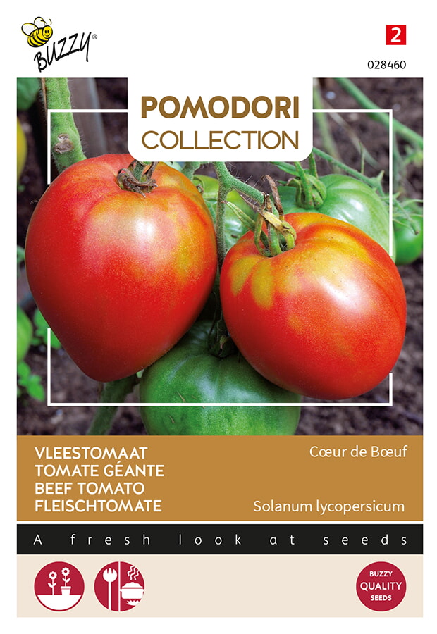 Buzzy Pomodori Vleestomaat Zaden Coeur de Boeuf