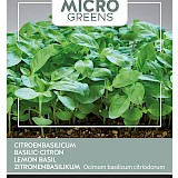 Buzzy Microgreens Citroenbasilicum Zaden