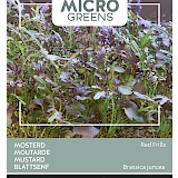 Buzzy Microgreens Mosterd Zaden Red Frills